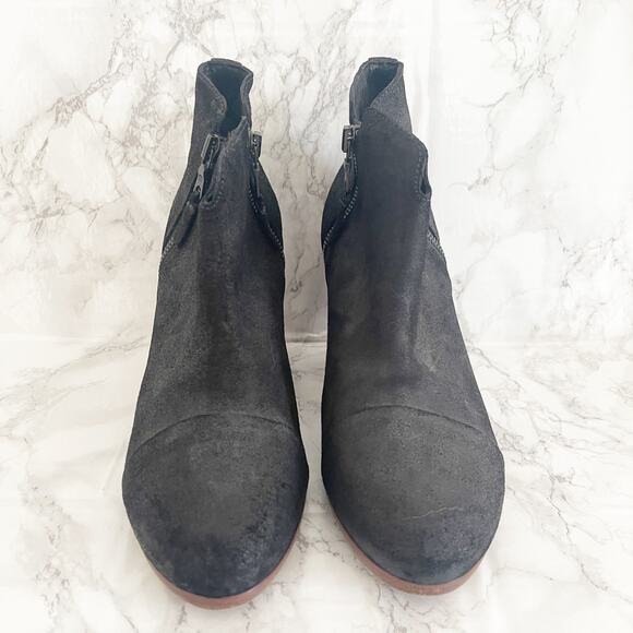 RAG & BONE Suede Margot Boot Black 38.5 - Picture 4 of 8